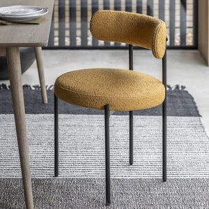 Aveley Oak Dining Chair (Set of 2) - Ochre