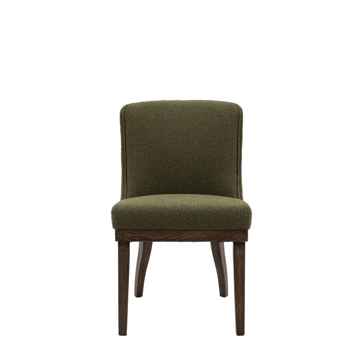 Kelvedon Oak Dining Chair (Set of 2) - Green