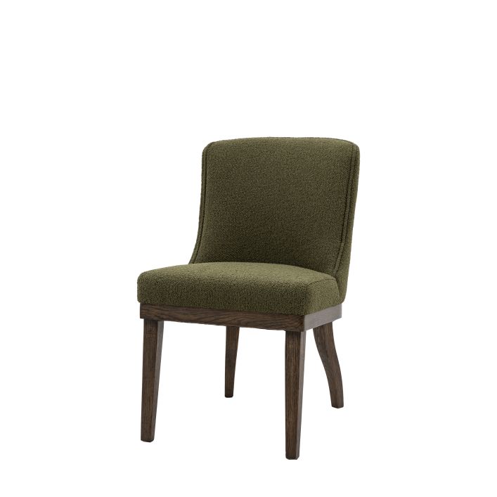 Kelvedon Oak Dining Chair (Set of 2) - Green