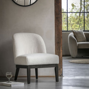 Bardfield Upholstered Chair - Vanilla