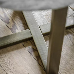 Lusso Side Table - Green Marble