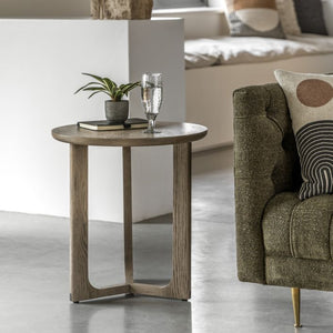 Craft Oak Side Table - Smoked