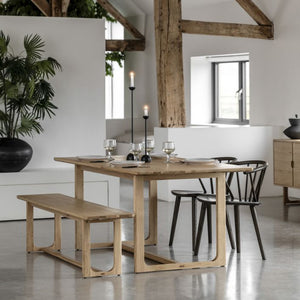 Craft 180cm Oak Dining Table - Natural