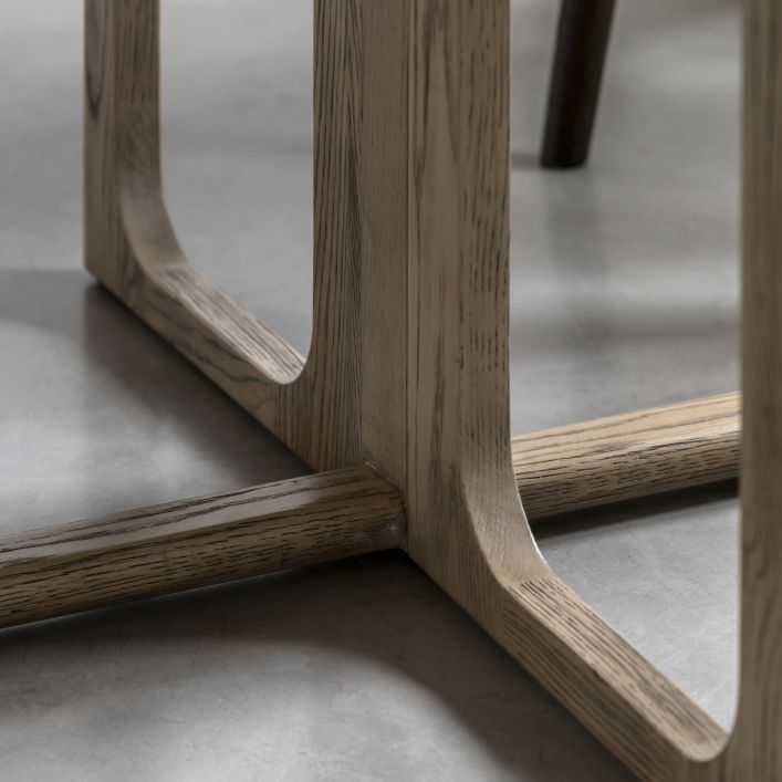 Craft Folding Oak Dining Table - Smoked