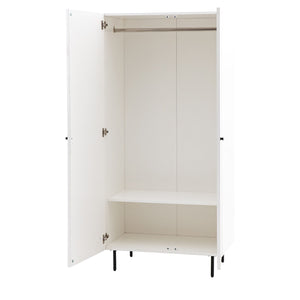 Buckhurst 2 Door Wardrobe - White