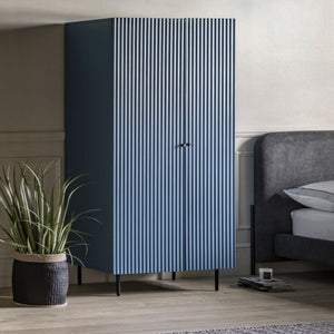 Buckhurst 2 Door Wardrobe - Blue