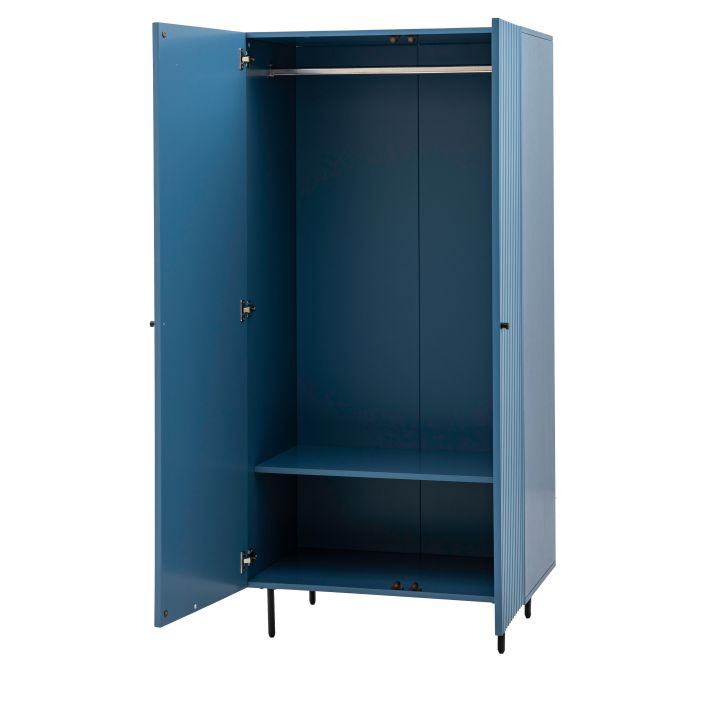 Buckhurst 2 Door Wardrobe - Blue