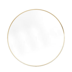 Holworth Large Round Mirror - Gold