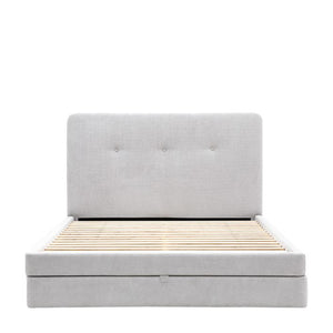 Marlowe King Size Bed - Taupe