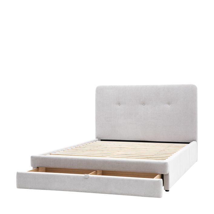 Marlowe King Size Bed - Taupe