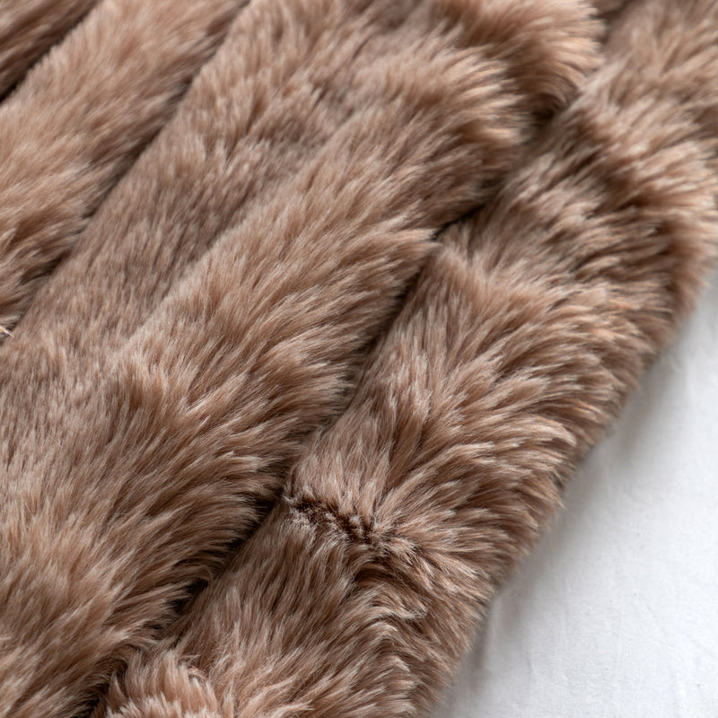 Juniper Faux Fur Throw - Small
