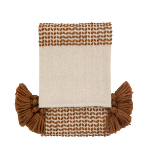 Dolby Woven Throw - Rust
