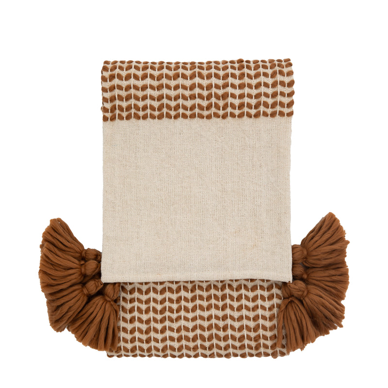 Dolby Woven Throw - Rust