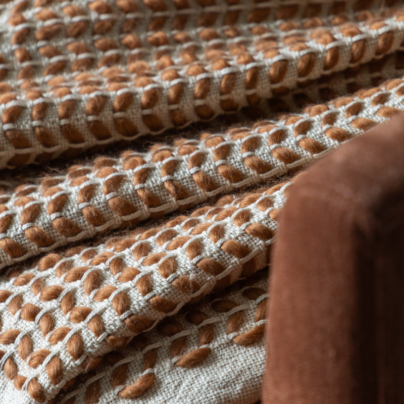 Dolby Woven Throw - Rust