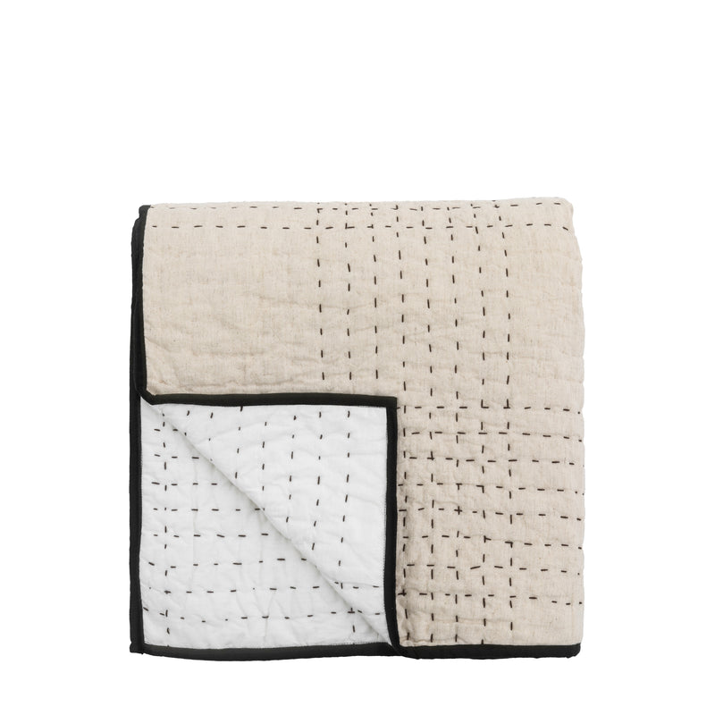 Matrix Bedspread - Beige