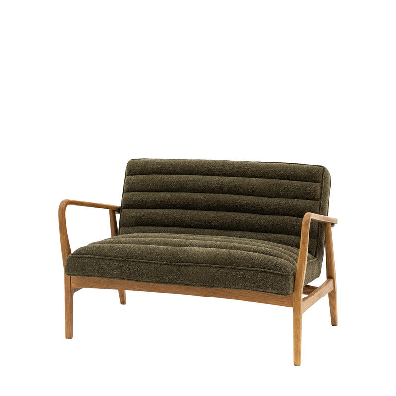 Datsun 2 Seater Sofa - Green Boucle