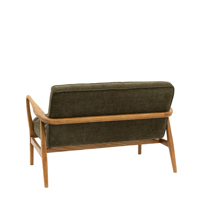 Datsun 2 Seater Sofa - Green Boucle