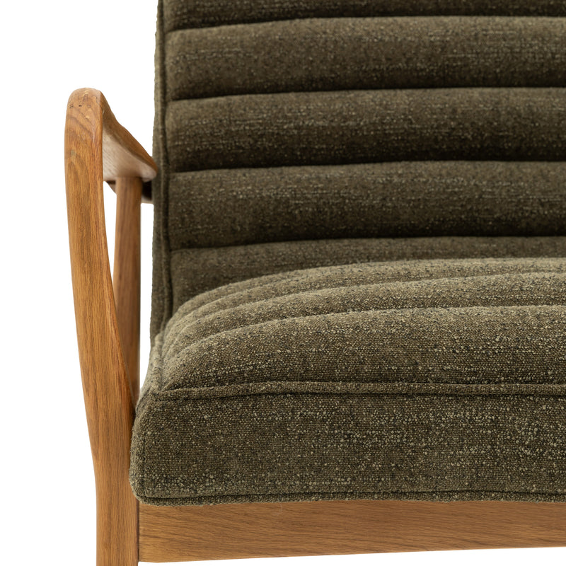 Datsun 2 Seater Sofa - Green Boucle