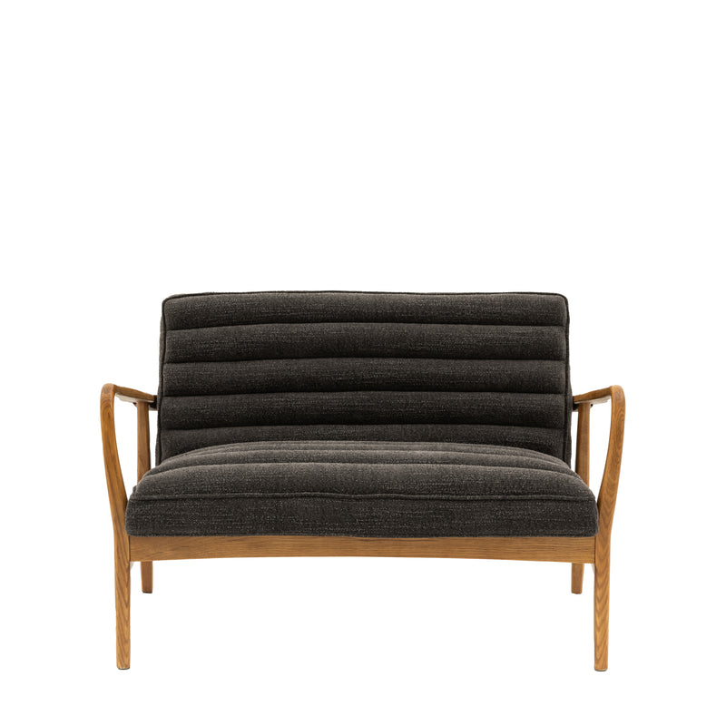 Datsun 2 Seater Sofa - Charcoal Boucle