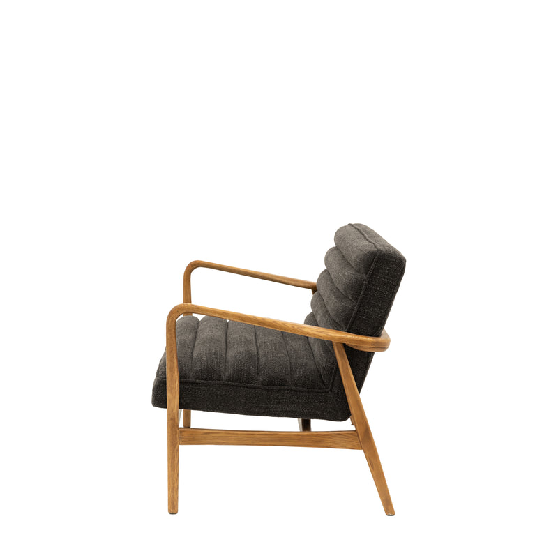 Datsun 2 Seater Sofa - Charcoal Boucle