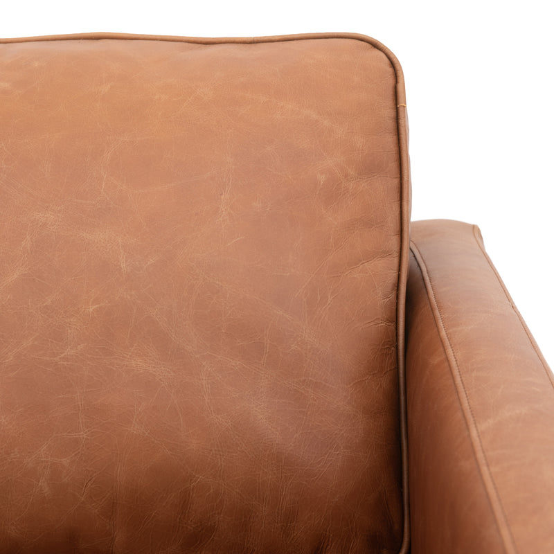 Osborne Leather 2 Seater Sofa - Vintage Brown