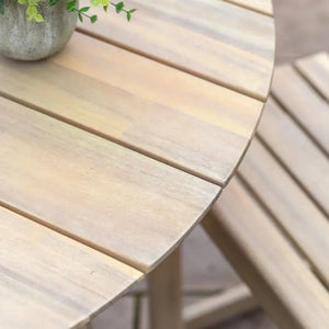 Rialto Outdoor 4 Seater Round Dining Table