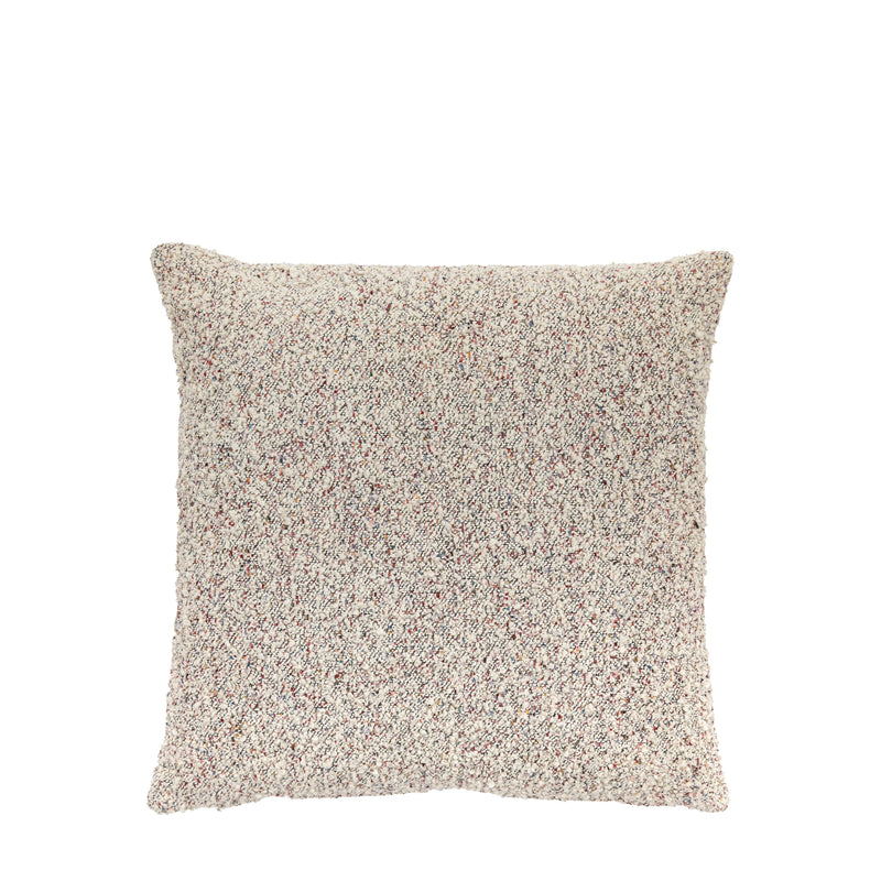 Boucle Knife Edge Cushion - Grey