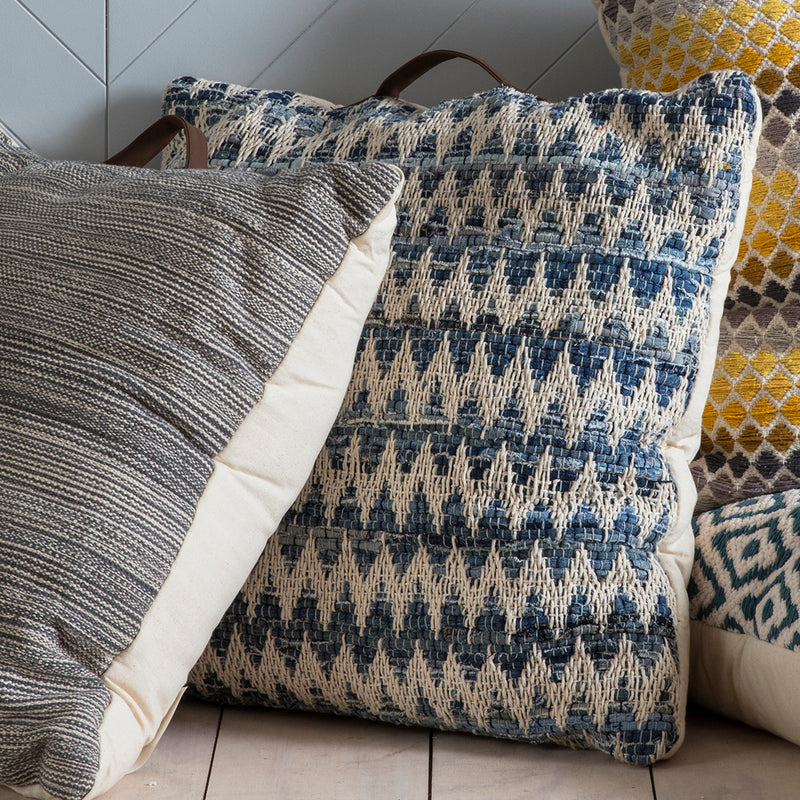 Varberg Floor Cushion - Blue