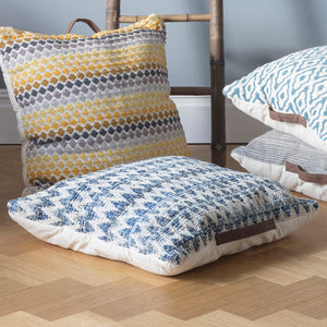 Varberg Floor Cushion - Blue