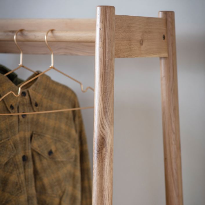 Kingham Solid Oak Wardrobe - Natural