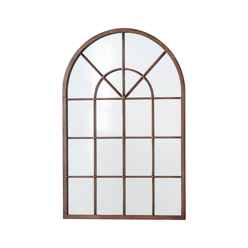 Kelford Medium Arched Wall Mirror - Bronze