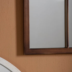 Kelford Medium Arched Wall Mirror - Bronze