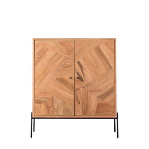 Oklahoma Acacia Wood Drinks Cabinet - Natural