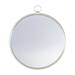 Bayswater Medium Round Wall Mirror - Silver