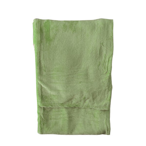 Rolled Flannel Fleece - Pale Green