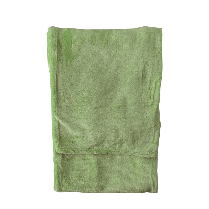 Rolled Flannel Fleece - Pale Green