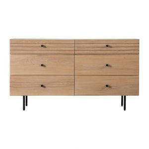 Okayama Oak Chest of Drawers - Brown