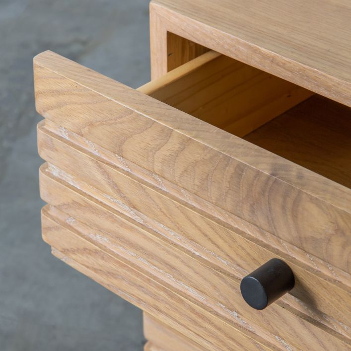 Okayama Oak Chest of Drawers - Brown