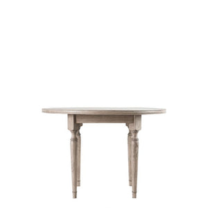 Mustique 110cm Solid Mindi Dining Table - Natural