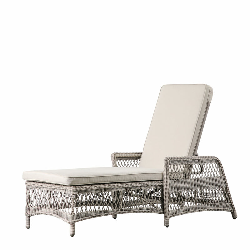 Menton Country Lounger - Stone