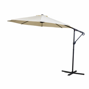 Vazzano 3 Metre Cantilever Parasol - Cream