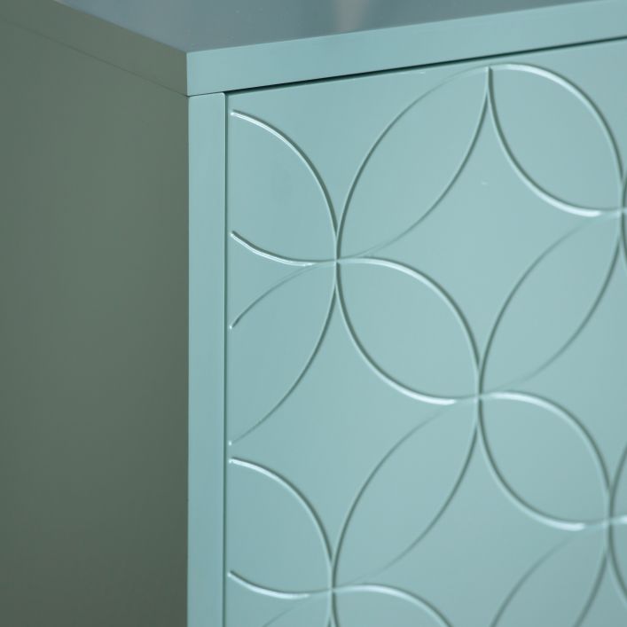 Holbrook Oak Sideboard - Green