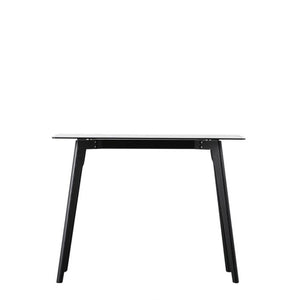 Blair Tempered Glass Desk - Black