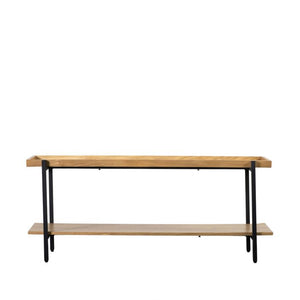 Torrington 40cm Iron TV Unit - Natural
