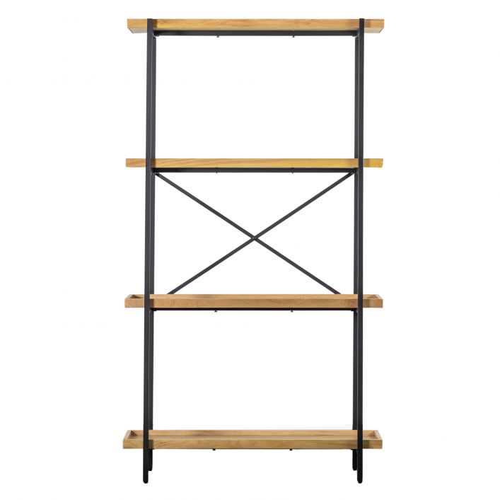 Torrington Large Oak Display Unit - Natural