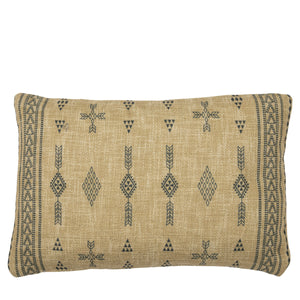 SG Aztec Print Cushion - Cream