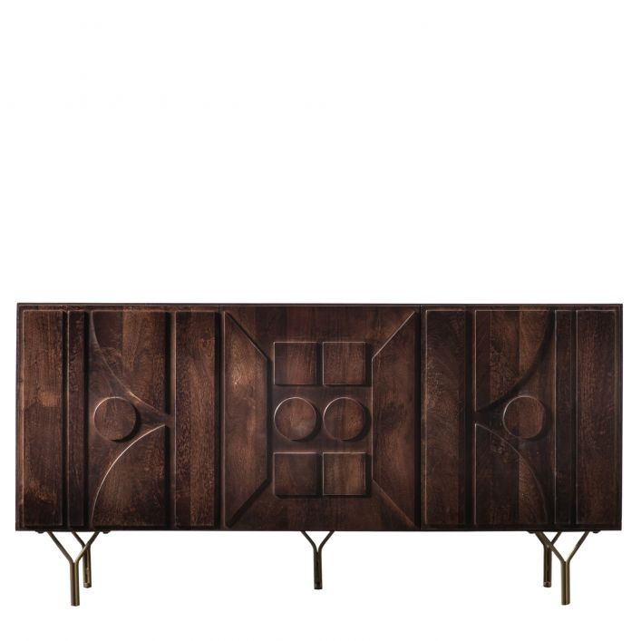 Stonecroft Mango Wood Sideboard - Brown