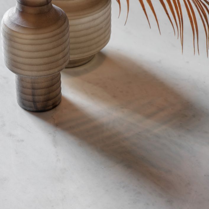 Everton 180cm Stone Dining Table - Black