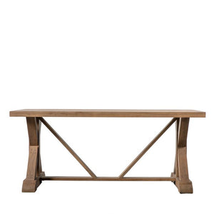 Ashbourne 180cm Mango Wood Dining Table - Natural