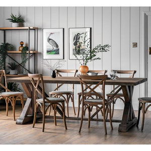 Ashbourne 180cm Mango Wood Dining Table - Natural